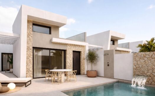 Exclusieve gelijkvloerse villa’s aan Serena Golf met privézwembad en solarium