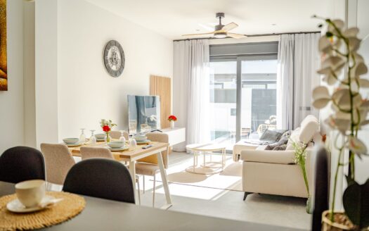 Moderne bungalows met tuin, solarium en zwembad in het hart van San Javier