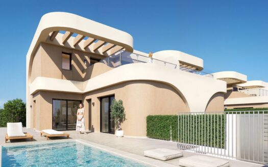 Moderne nieuwbouwvilla’s met 3 slaapkamers in Daya Nueva