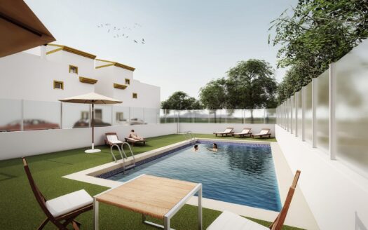 Moderne geschakelde woningen te koop nabij de Mar Menor