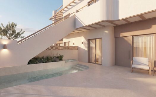 Nieuwbouw maisonnettes in Pilar de la Horadada