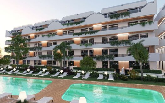 Nieuwbouw appartementen met verhuurlicentie in Santiago de la Ribera