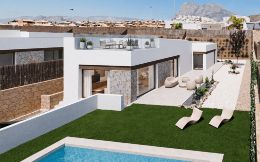 Moderne nieuwbouwvilla’s met privézwembad in Balcón de Finestrat aan de Costa Blanca